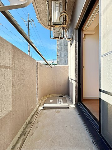 ソレイユ東海通のバルコニー|陽当たり良好なバルコニーです