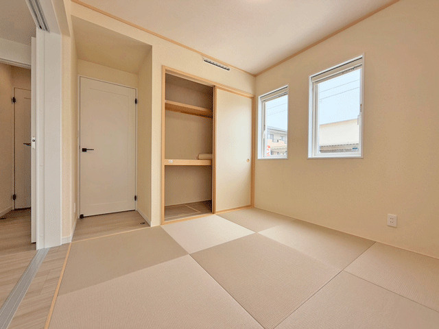 岩沼市松ケ丘　Z空調搭載モデルハウス♪の和室