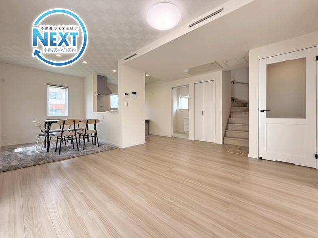 岩沼市松ケ丘　Z空調搭載モデルハウス♪の居間・リビング