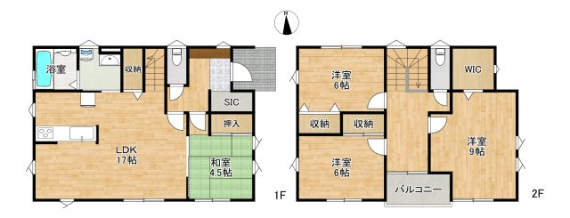 岩沼市松ケ丘　Z空調搭載モデルハウス♪の間取り