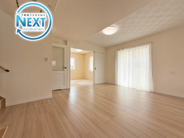 岩沼市松ケ丘　Z空調搭載モデルハウス♪の居間・リビング