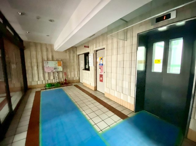 ライオンズマンション五輪第二のエントランス