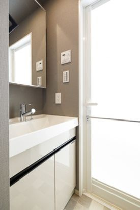 Ｎ’ｓパークレジデンス森下の独立洗面台