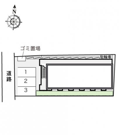 レオパレスＲＩＳＥの区画図