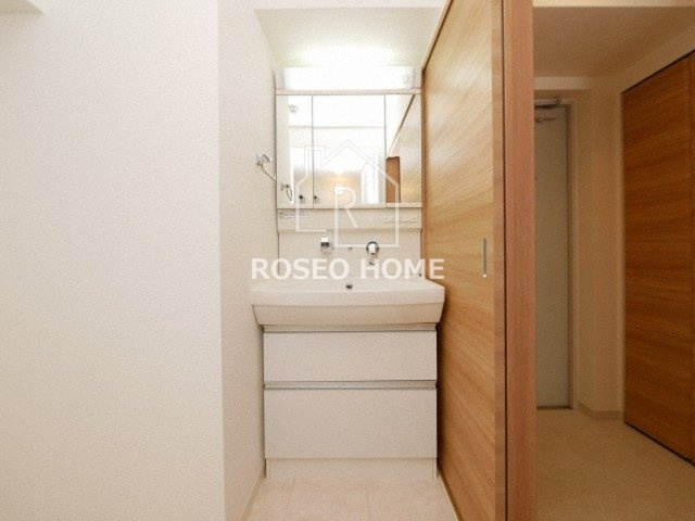 ステラ桜川の洗面所