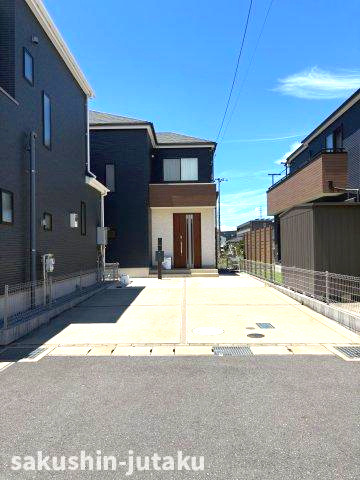 幕張町３丁目　中古戸建の外観|幕張町３丁目　中古戸建　令和３年建築　開発分譲地内　土地広々５３坪・建物ゆったり３２坪　