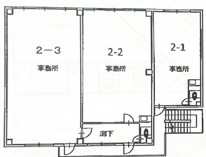 野洲市冨波甲の店舗一部の間取り