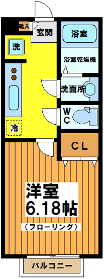 【間取り】 | グローリー赤堤