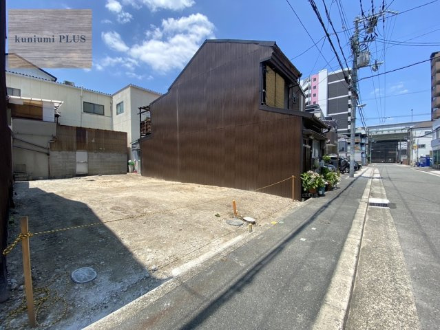 大阪市東成区東今里2丁目の前面道路含む現地写真