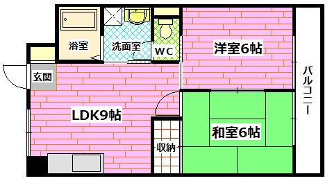 コーポ伊藤の間取り