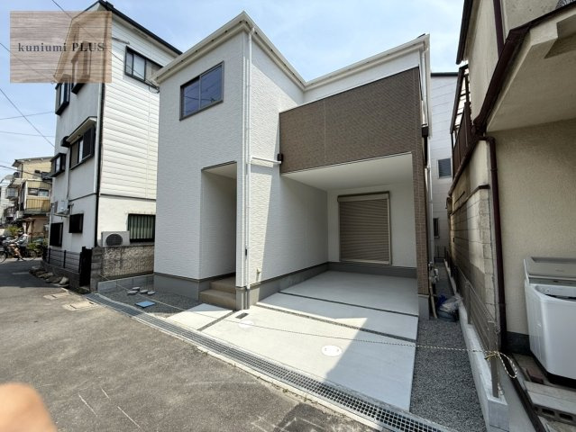 守口市梶町4丁目の前面道路含む現地写真