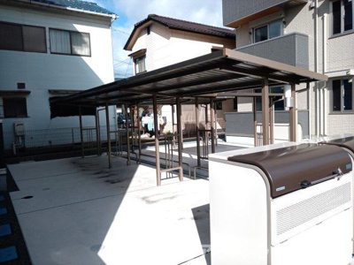 【その他共用部分】 | D-residence川口A | 屋根付き駐輪場