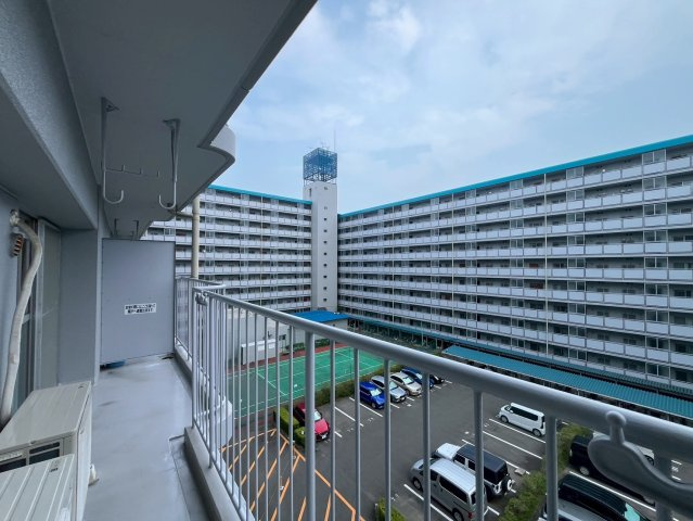 京阪本線・宇治線『中書島』駅まで徒歩１５分☆２０２５年７月リフォーム完了☆ハイム伏見Ａ棟のバルコニー|バルコニー