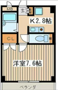 横浜市青葉区すみよし台の一棟マンションの間取り