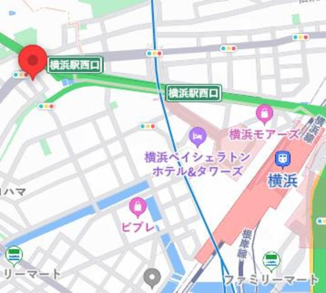 メゾン横浜ウェストの地図