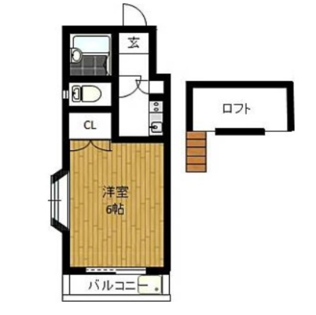 KF水前寺の間取り