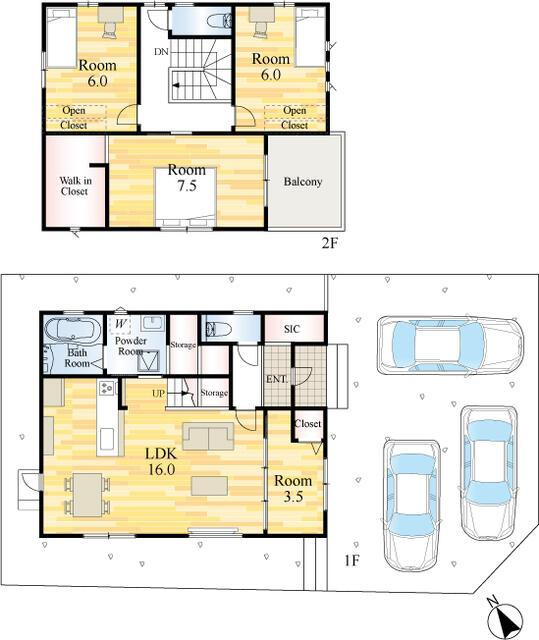サンコート　小倉南区横代北町４丁目の間取り| 