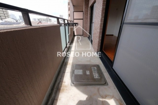 フラット野田Ⅲのバルコニー|同マンション別部屋：参考写真