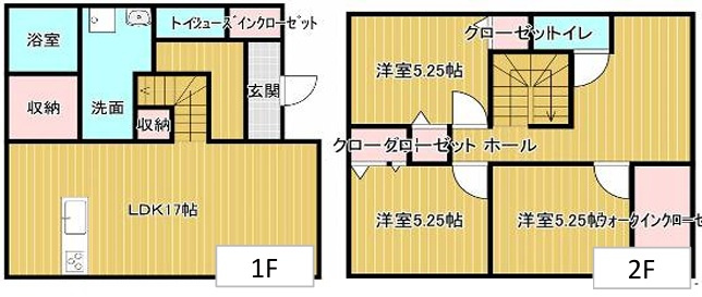 【間取り】 | 桐生市三吉町一丁目中古住宅