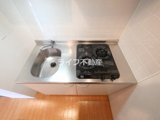 М’プラザ玉造のキッチン|きれいなキッチンです