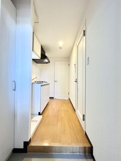 フラットのエントランス