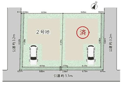【区画図】 | 千葉市中央区椿森３丁目２期