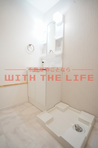 Alivio N【キャンペーン対象物件】の洗面所|広い洗面スペース