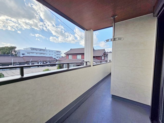 【バルコニー】 | 知多市八幡荒井　２号棟