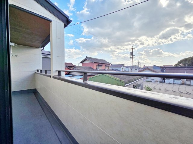 【バルコニー】 | 知多市八幡荒井　２号棟