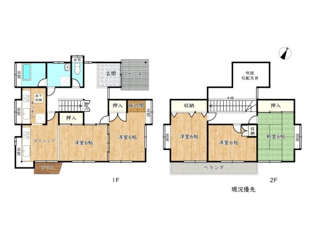 【間取り】 | 姫路市城見台4丁目／中古戸建