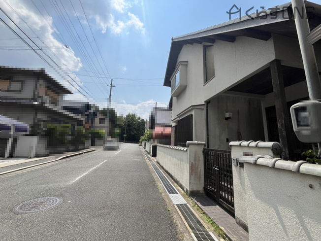 【前面道路含む現地写真】 | 姫路市城見台4丁目／中古戸建