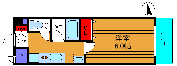 パークハウスナンバの間取り|イメージ