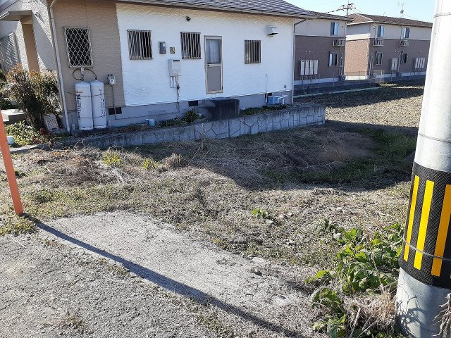 宇土市走潟町の売地の外観|敷地入口