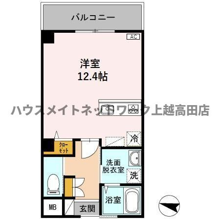 ロングステイ山下の間取り|間取図