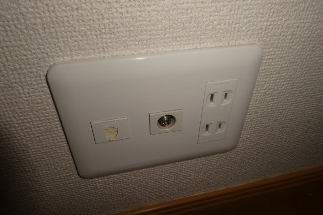 シェソワBの設備|TVジャック・電話モジュラー