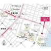 【地図】ラフィネ築地 