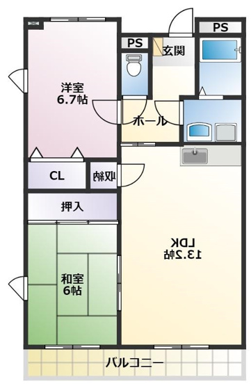 【間取り】 | メゾンソレイユ