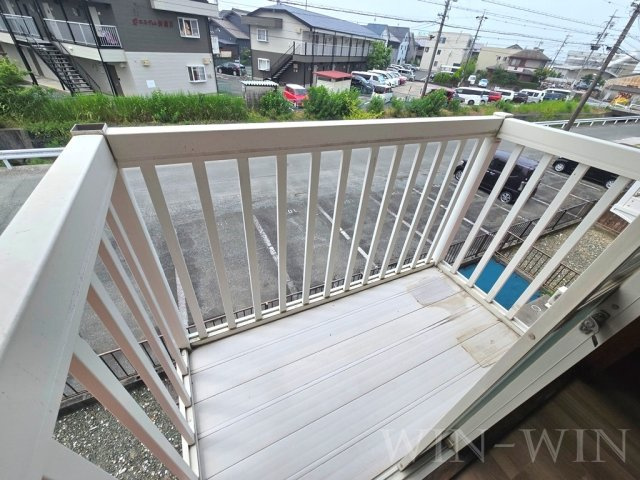 エルディム藤のバルコニー