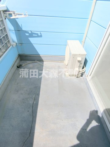 諏訪コーポ蒲田のバルコニー|バルコニー