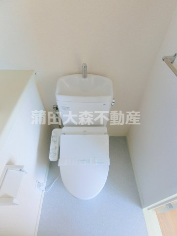 諏訪コーポ蒲田のトイレ