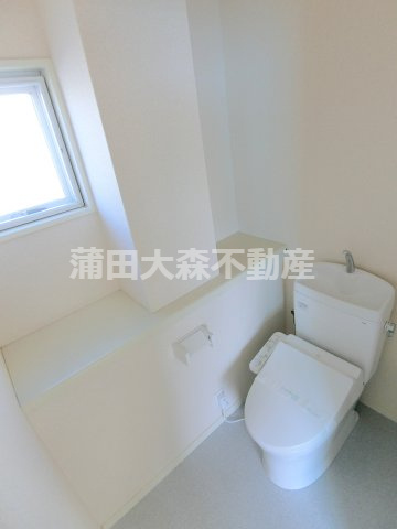 諏訪コーポ蒲田のトイレ|温水洗浄便座付きのトイレ　