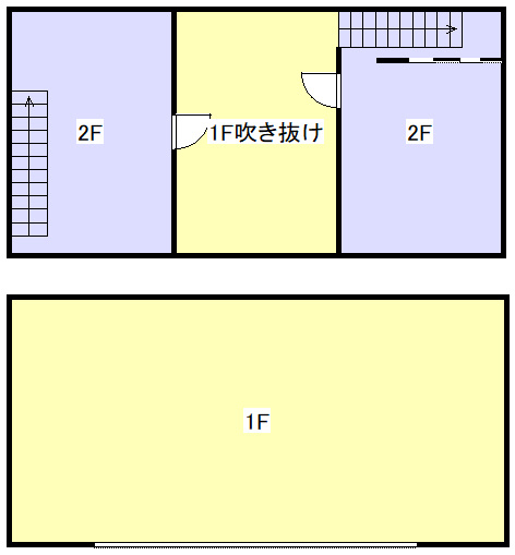 泉町 貸倉庫の間取り