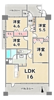 【間取り】 | ディアステージ四条葛野大路