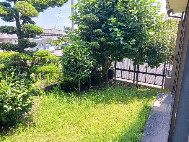 熊本市東区健軍４丁目の中古一戸建の庭|お庭も活用できます