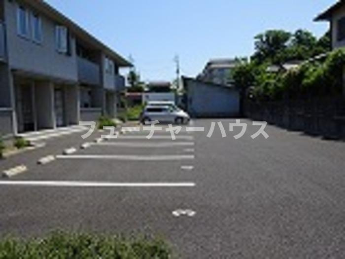 カサグランデの駐車場