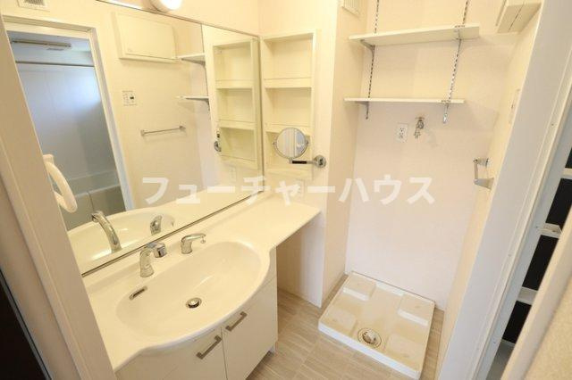カサグランデの洗面所