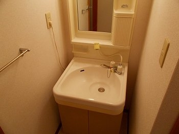 パルトネールＦ１の洗面所