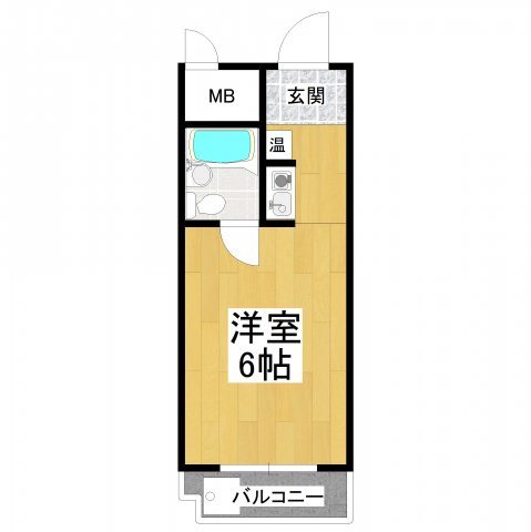 【間取り】 | ヒルズ大野芝
