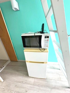 【設備】 | リエス厚木及川 | 電子レンジと冷蔵庫