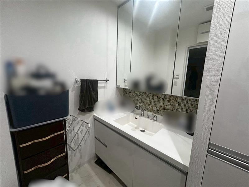 中古マンション　シティライフ豊橋デュアルコートイーストの独立洗面台